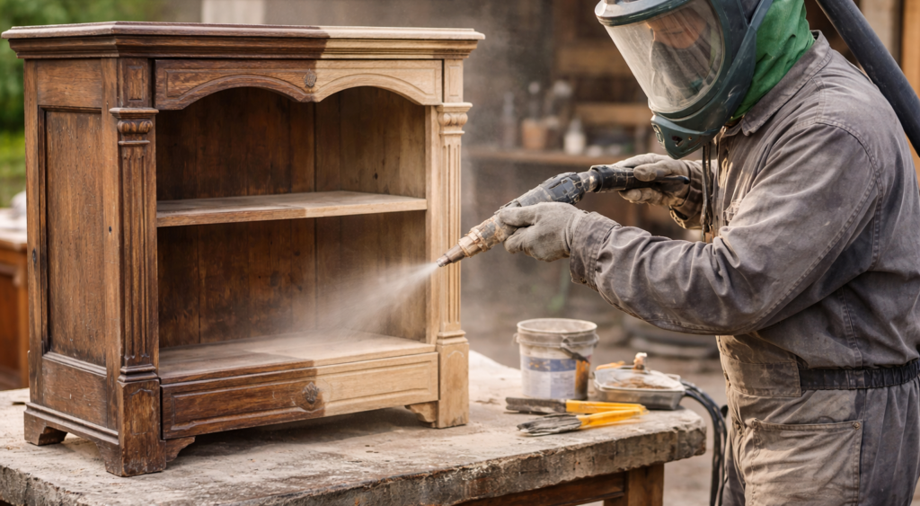 Aérogommage - Poitiers (86) - S.A.N Julien Chapelet